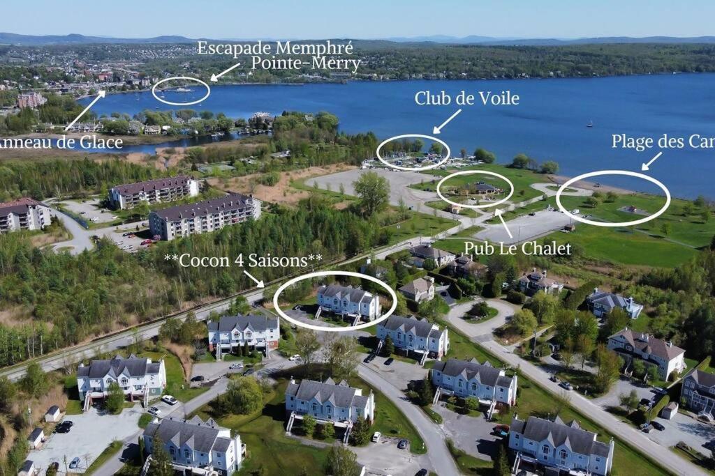 *Nouveaute* Foyer Au Bois, Plage, Montagne Et + Magog Exterior photo